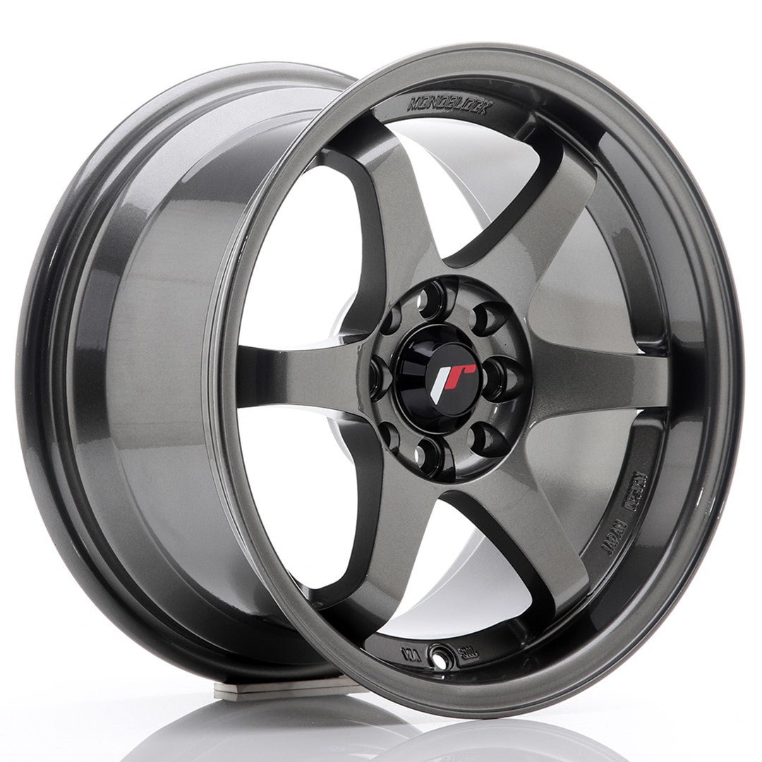 Llanta Japan Racing JR3 15x8 ET25 4x100/108 Gun Metal
