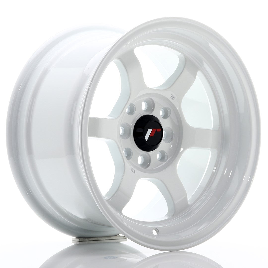 Llanta Japan Racing JR12 15x8,5 ET13 4x100/114 White