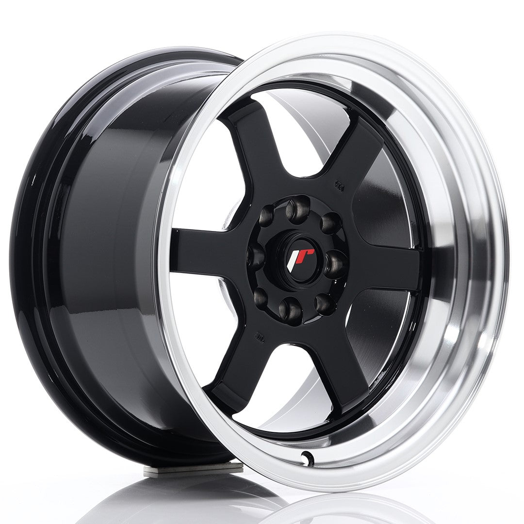 Llanta Japan Racing JR12 16x9 ET10 4x100/114 Gloss Black