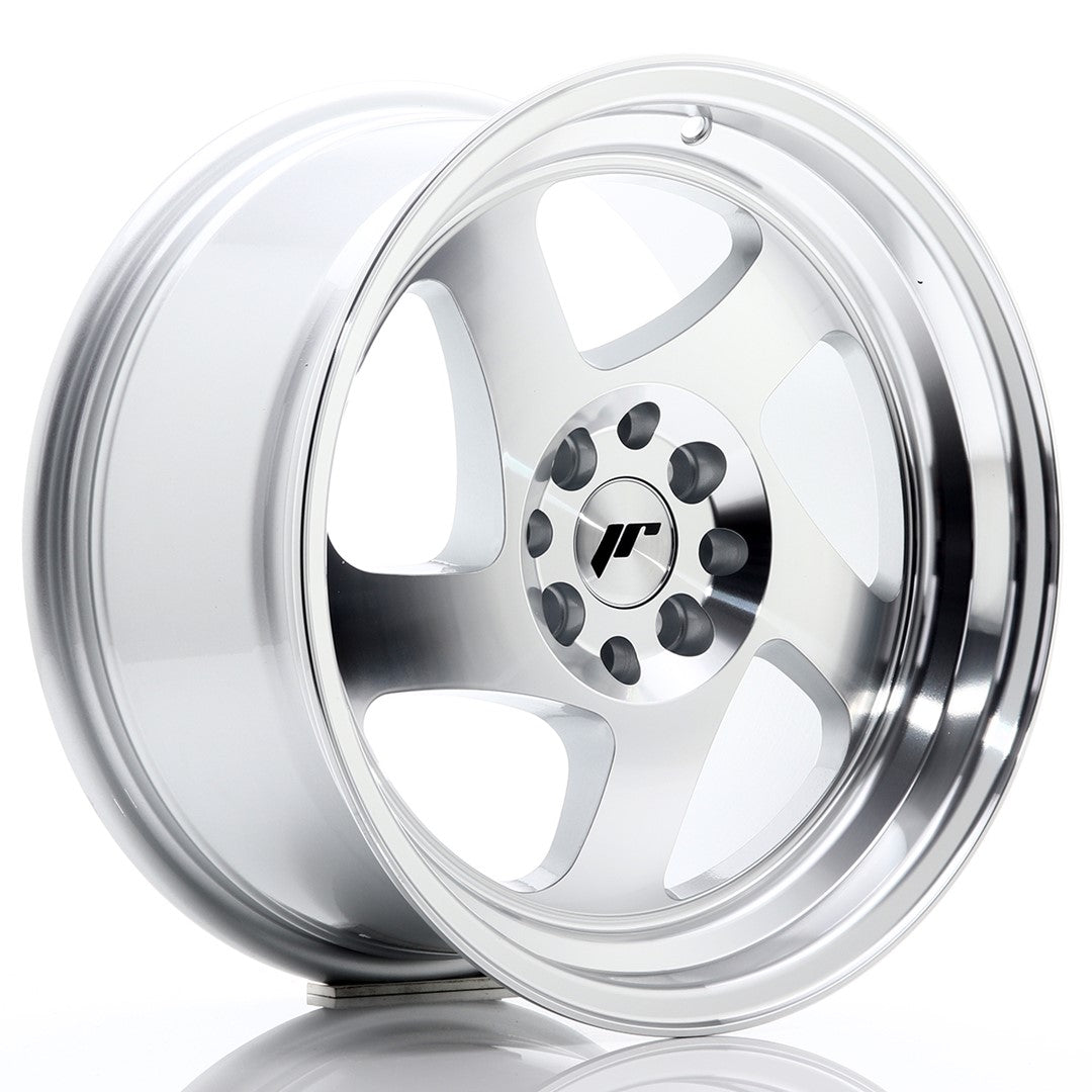 Llanta Japan Racing JR15 16x8 ET25 4x100/108 Silver Machined Face