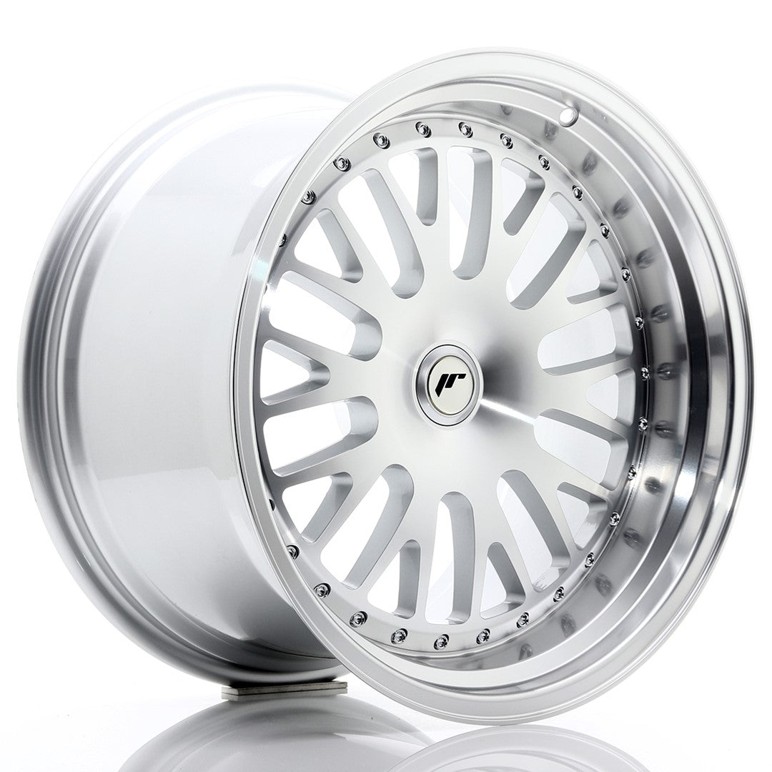 Llanta Japan Racing JR10 19x11 ET15-30 BLANK Silver Machined Face