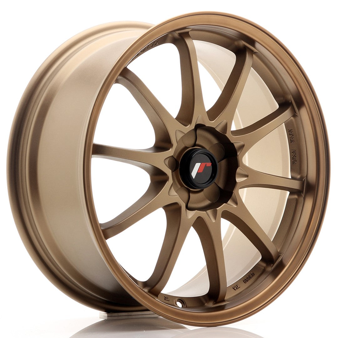 Llanta Japan Racing JR5 18x8 ET35 5H BLANK Dark Anodized Bronze