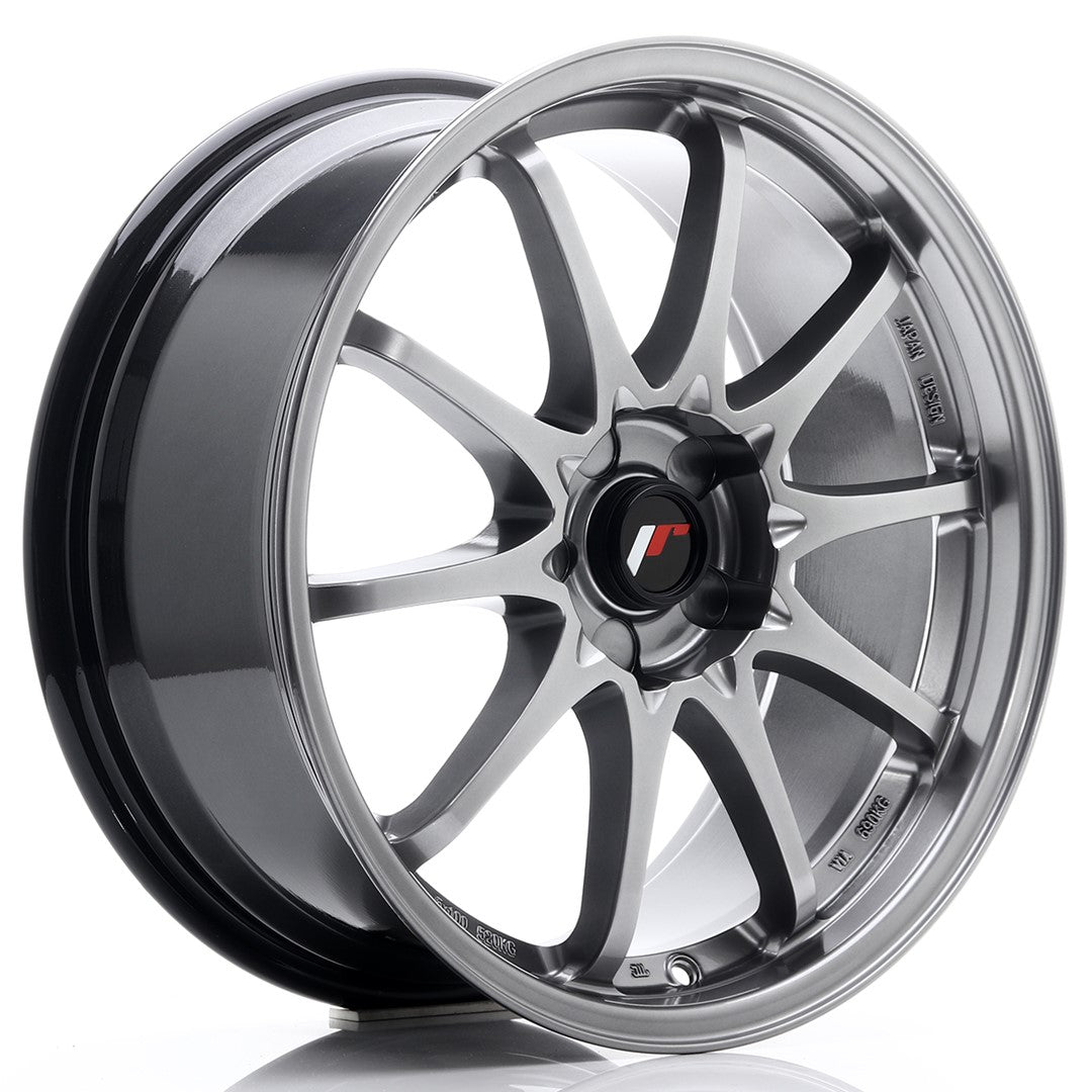Llanta Japan Racing JR5 18x8 ET35 5H BLANK Hyper Black