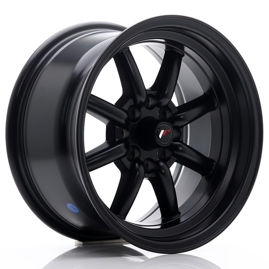Llanta Japan Racing JR19 15x8 ET0 4x100/114 Matt Black