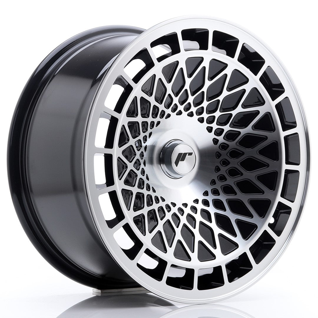 Llanta Japan Racing JR14 17x8,5 ET15 BLANK Gloss Black Machined Face