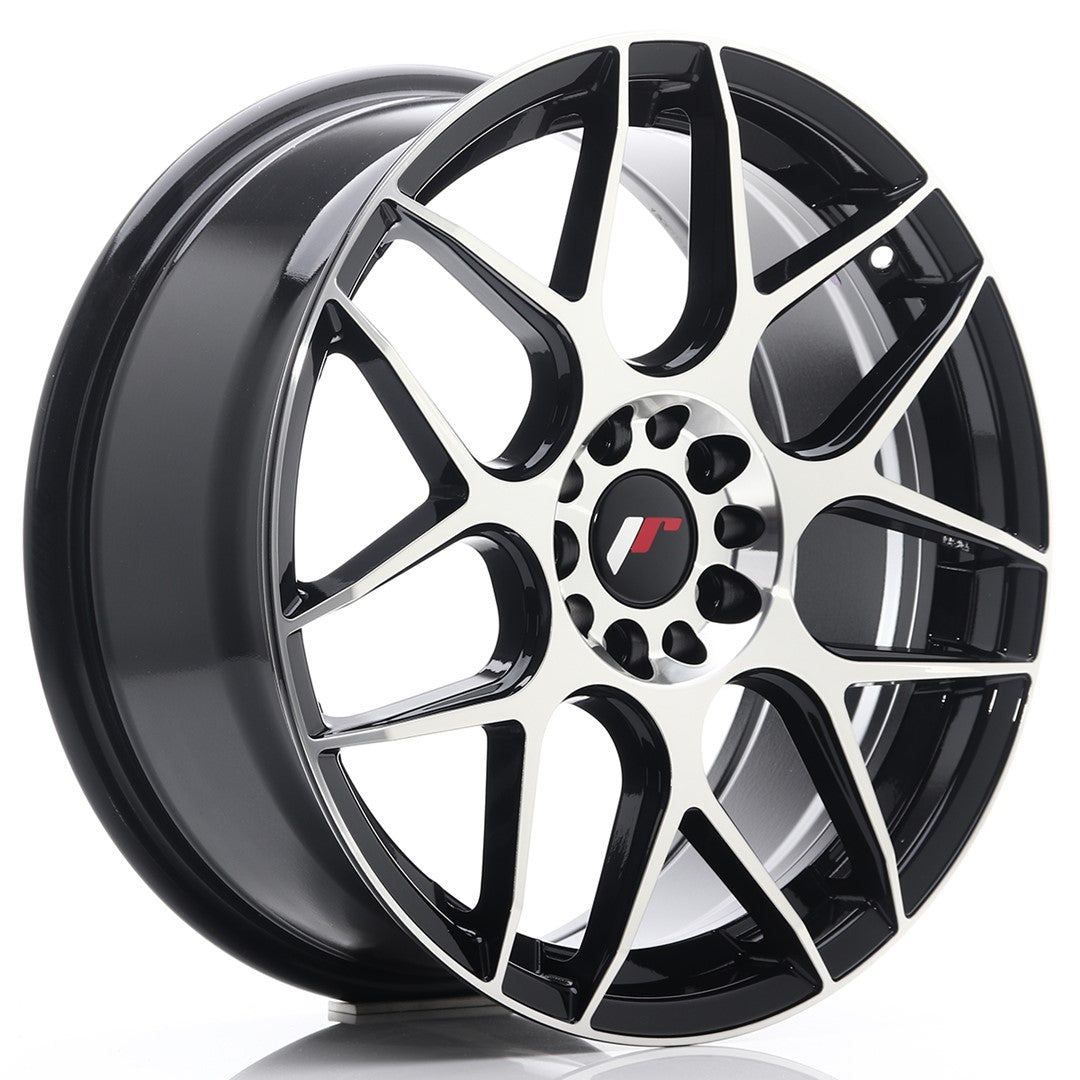 Llanta Japan Racing JR18 18x7,5 ET40 5x112/114 Black Machined Face