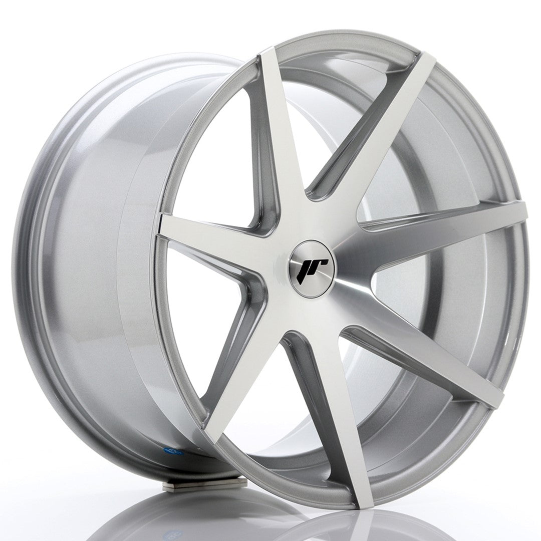 Llanta Japan Racing JR20 20x11 ET20-30 5H BLANK Silver Machined Face