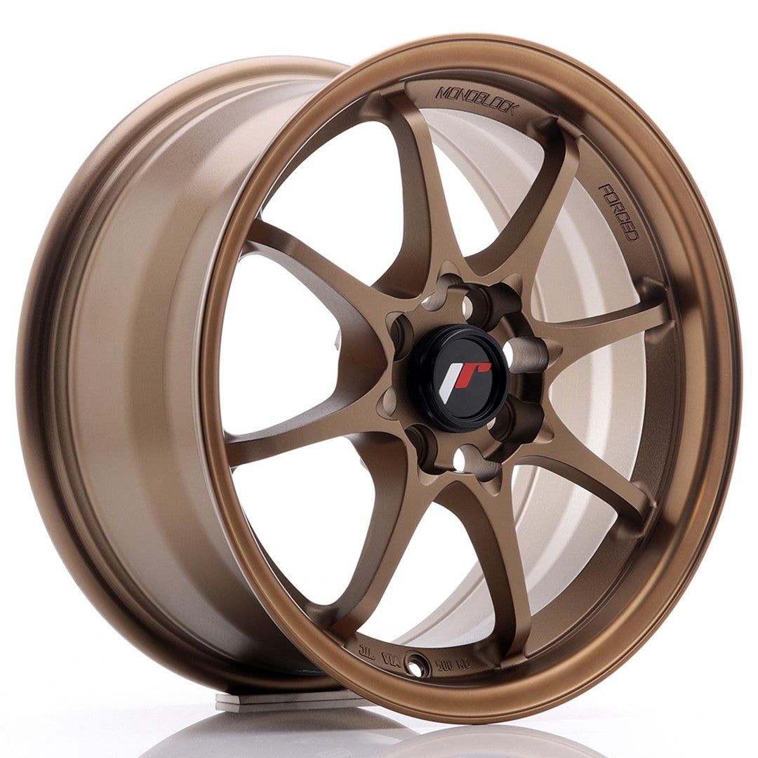Llanta Japan Racing JR5 15x7 ET35 4x100 Dark Anodized Bronze