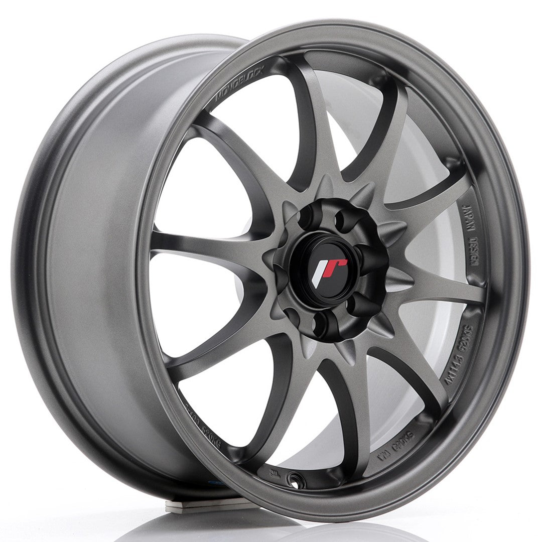 Llanta Japan Racing JR5 16x7 ET30 4x100/108 Matt Gun Metal