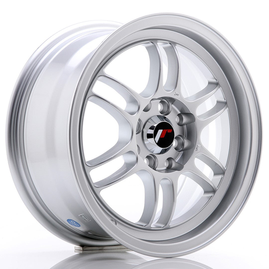 Llanta Japan Racing JR7 15x7 ET38 4x100/114 Silver