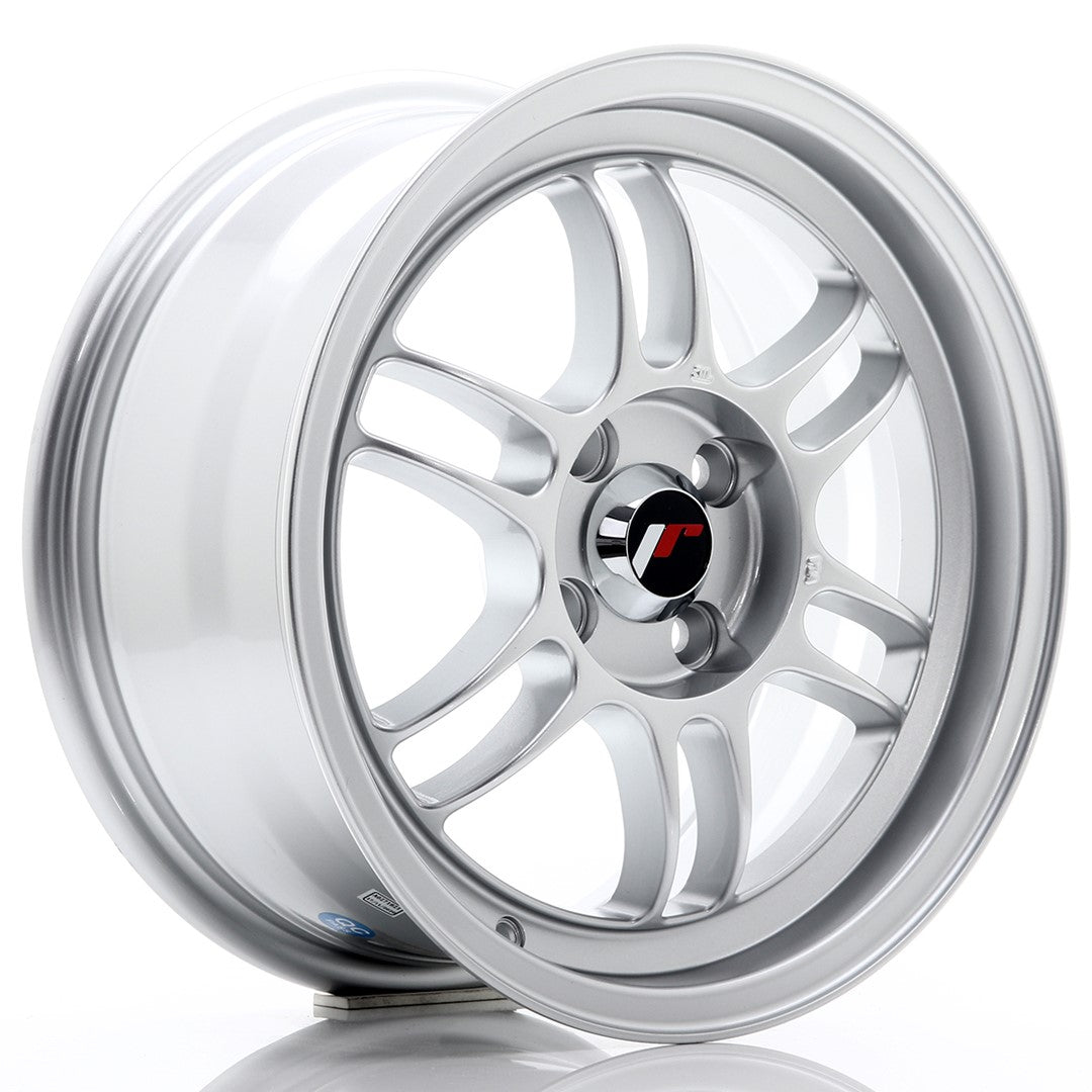 Llanta Japan Racing JR7 15x7 ET38 4x100 Silver