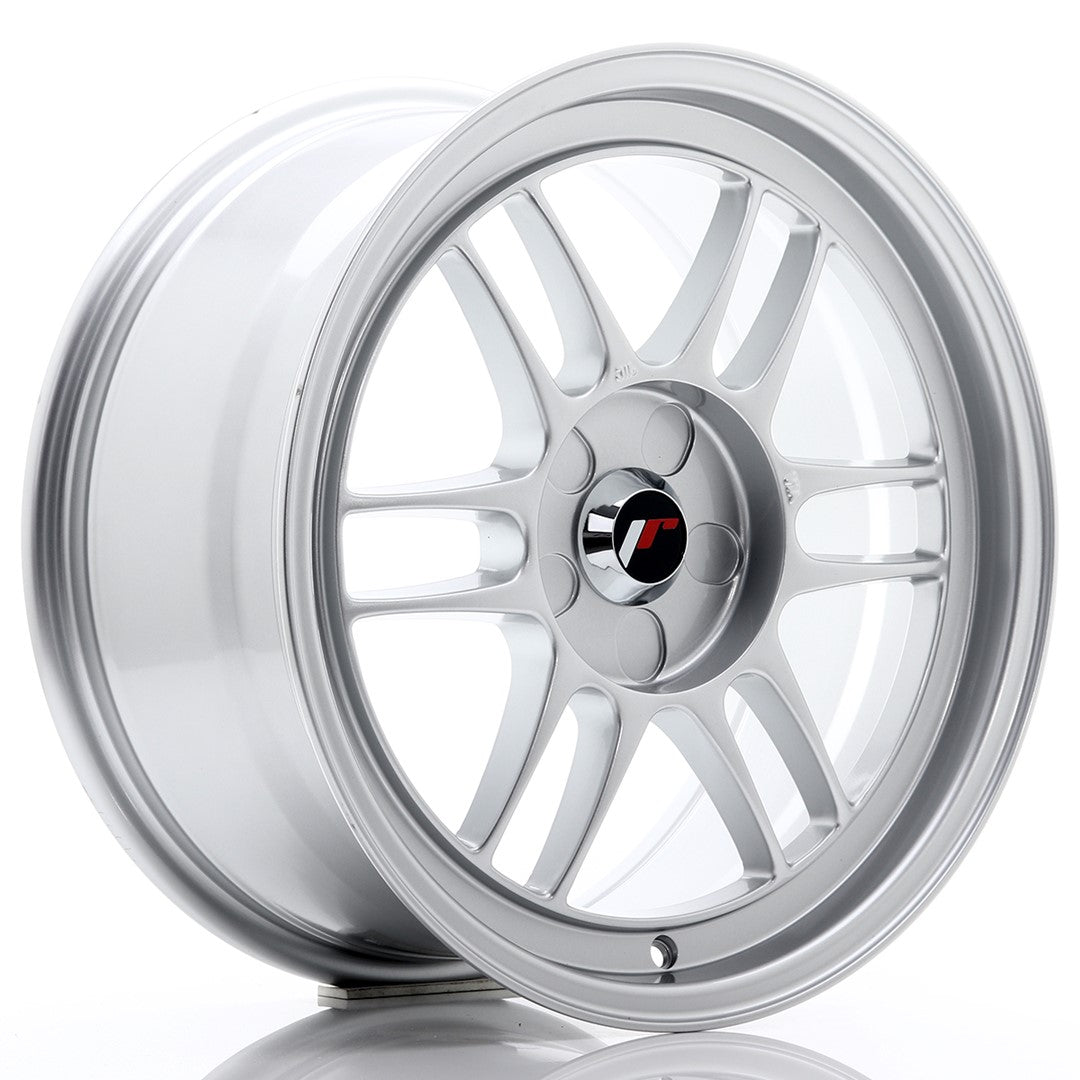Llanta Japan Racing JR7 17x8 ET35 5H BLANK Silver