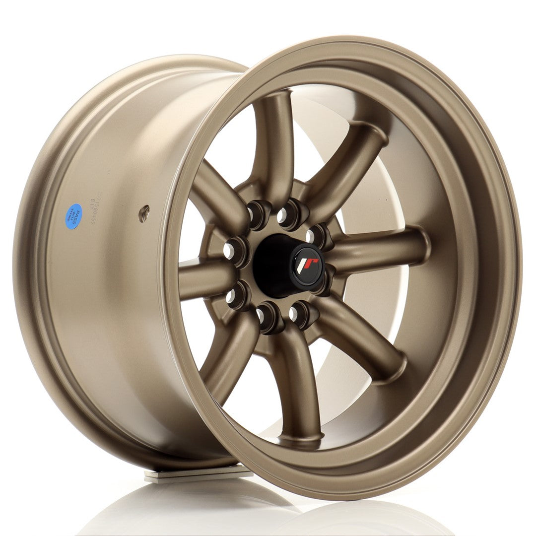 Llanta Japan Racing JR19 15x9 ET-13 4x100/114 Matt Bronze