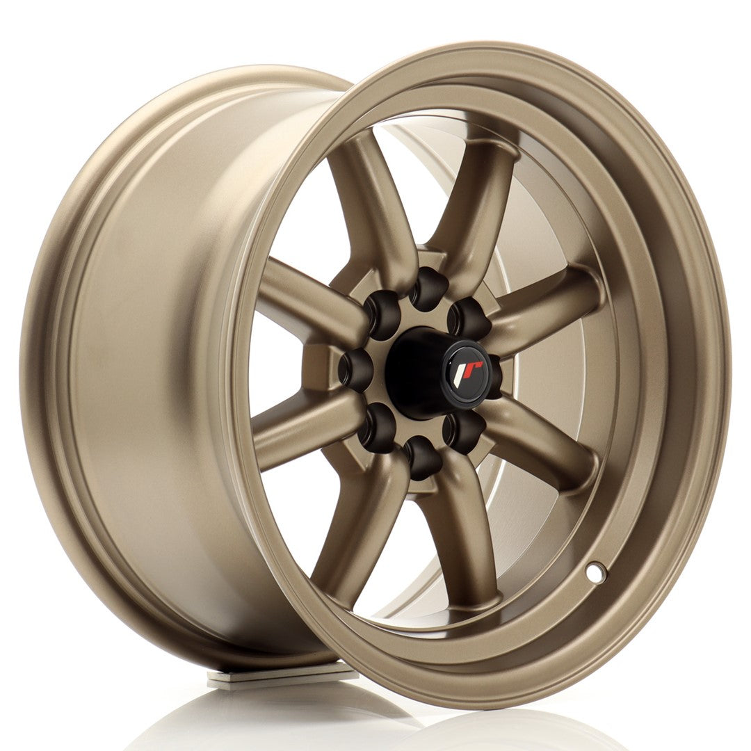 Llanta Japan Racing JR19 15x8 ET0 4x100/114 Matt Bronze