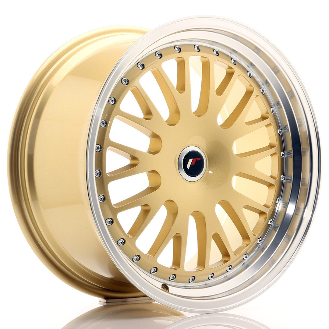 Llanta Japan Racing JR10 19x9,5 ET20-35 BLANK Gold w/ Machined Lip