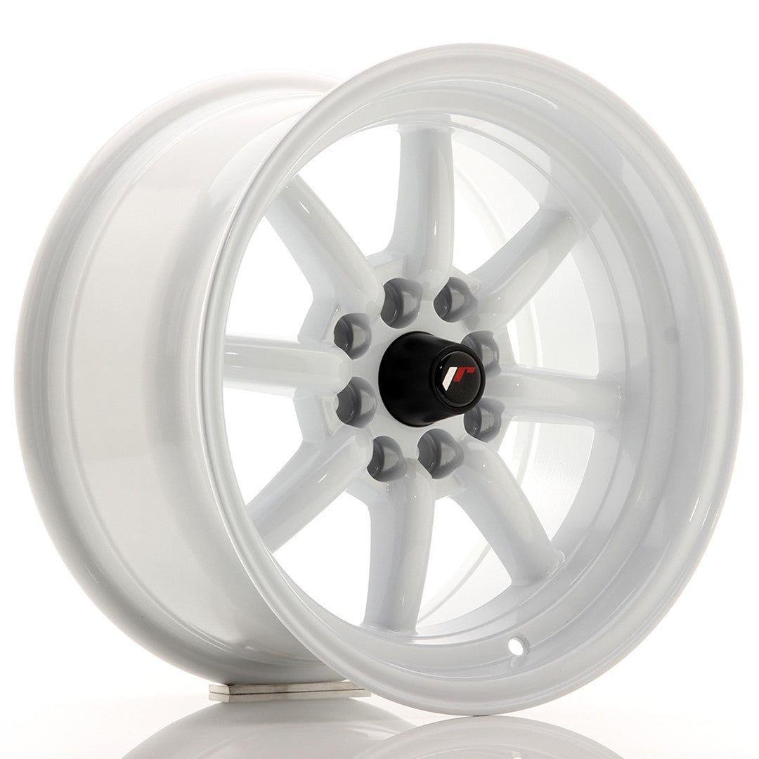 Llanta Japan Racing JR19 15x8 ET0 4x100/114 White