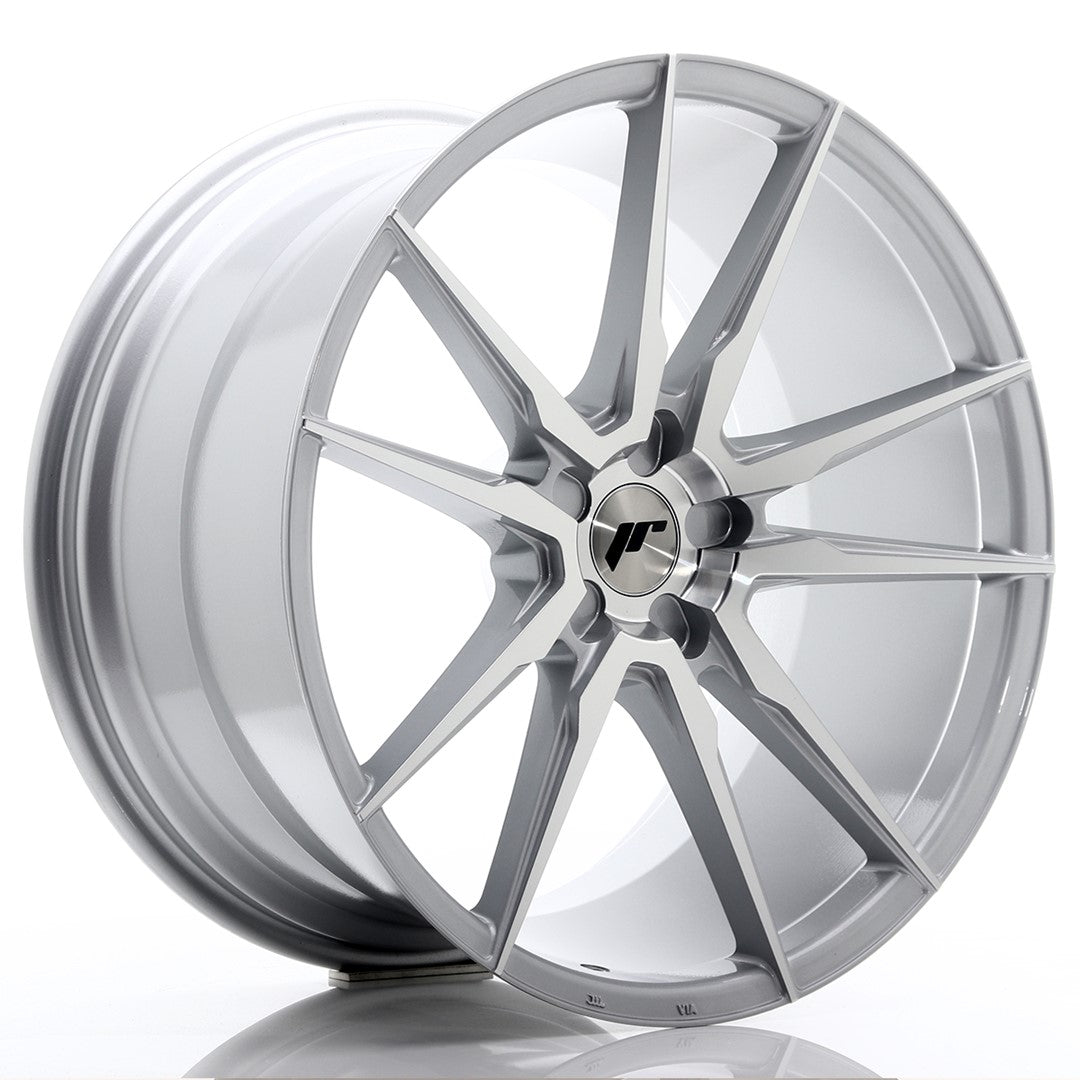 Llanta Japan Racing JR21 21x11 ET15-55 5H BLANK Silver Machined Face