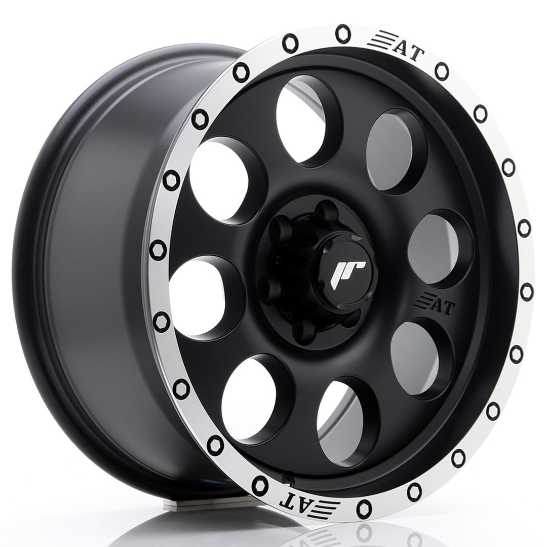 Llanta Japan Racing JRX4 17x8.5 ET20 6x139.7 Matt Black w/ Machined Lip