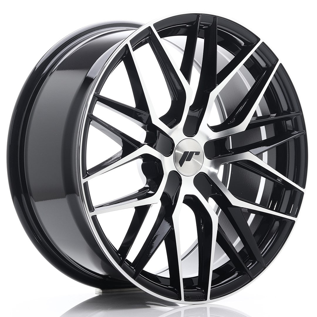 Llanta Japan Racing JR28 19x8,5 ET20-40 5H BLANK Gloss Black Machined Face