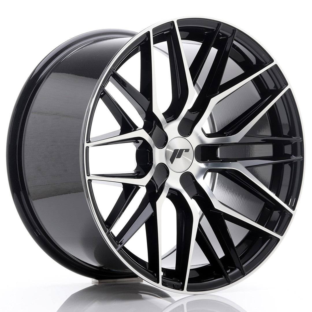 Llanta Japan Racing JR28 19x10,5 ET20-40 5H BLANK Gloss Black Machined Face