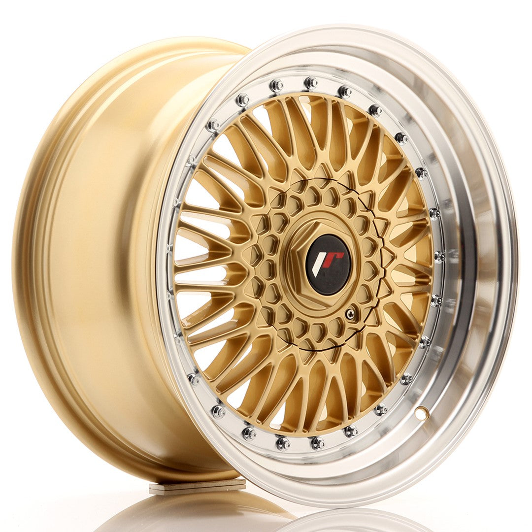 Llanta Japan Racing JR9 17x8,5 ET35 5x112/120 Gold w/ Machined Lip