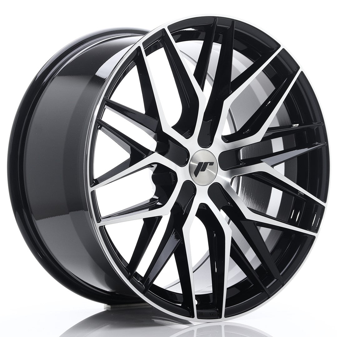 Llanta Japan Racing JR28 21x10,5 ET15-55 5H BLANK Gloss Black Machined Face