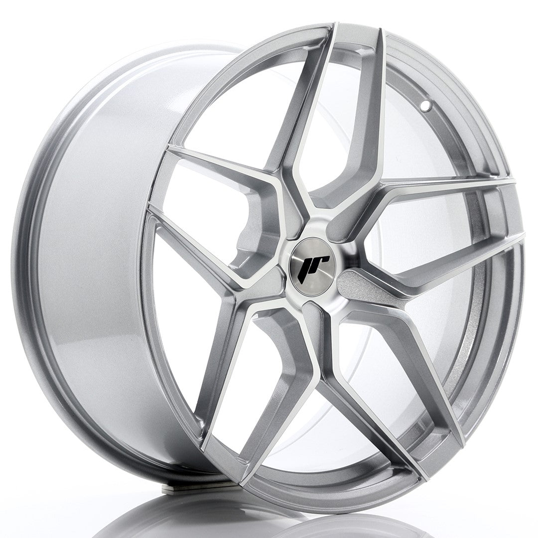 Llanta Japan Racing JR34 20x10 ET20-40 5H BLANK Silver Machined Face