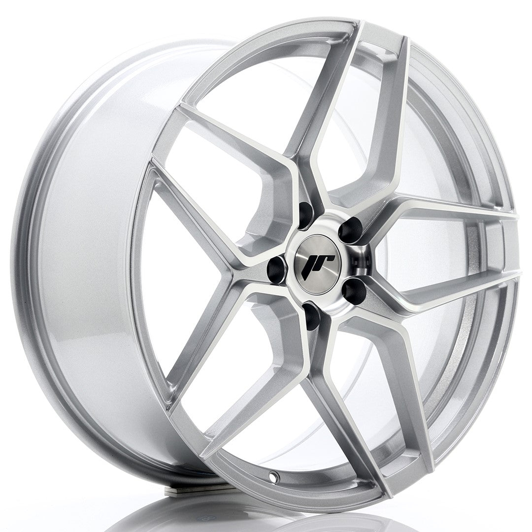 Llanta Japan Racing JR34 20x9 ET40 5x112 Silver Machined Face