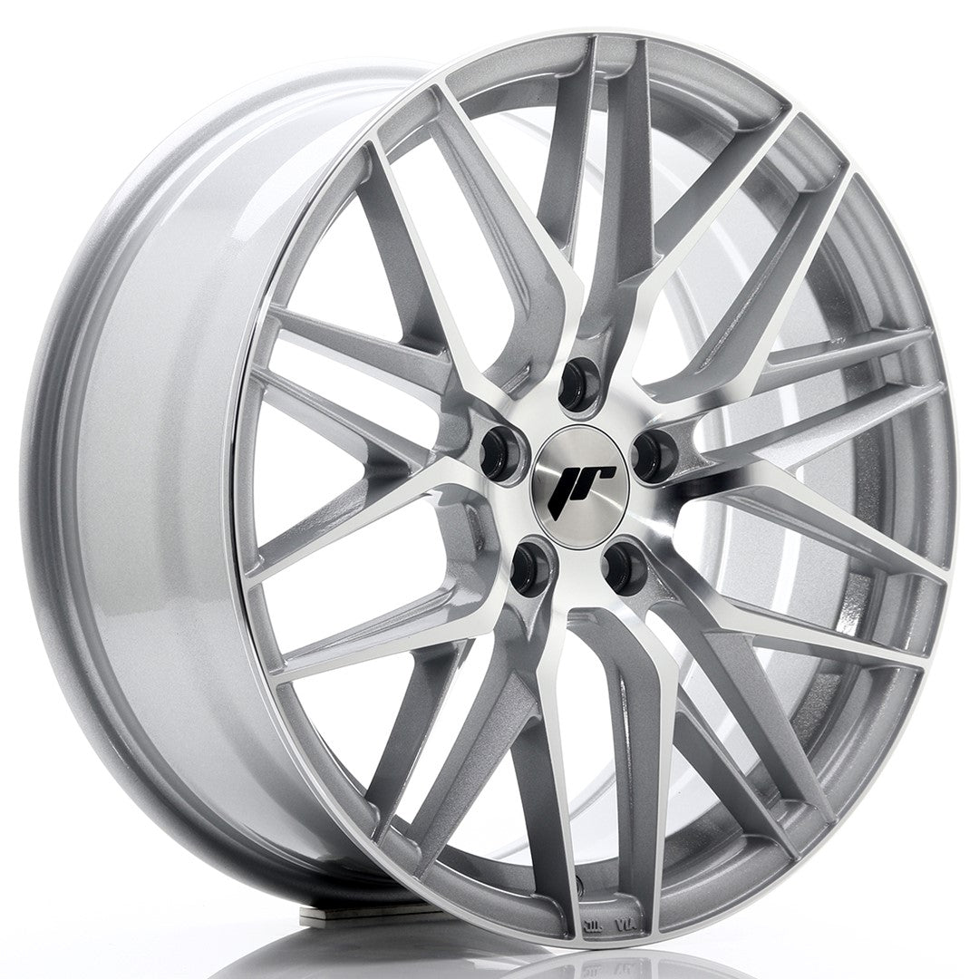 Llanta Japan Racing JR28 18x7,5 ET40 5x112 Silver Machined Face