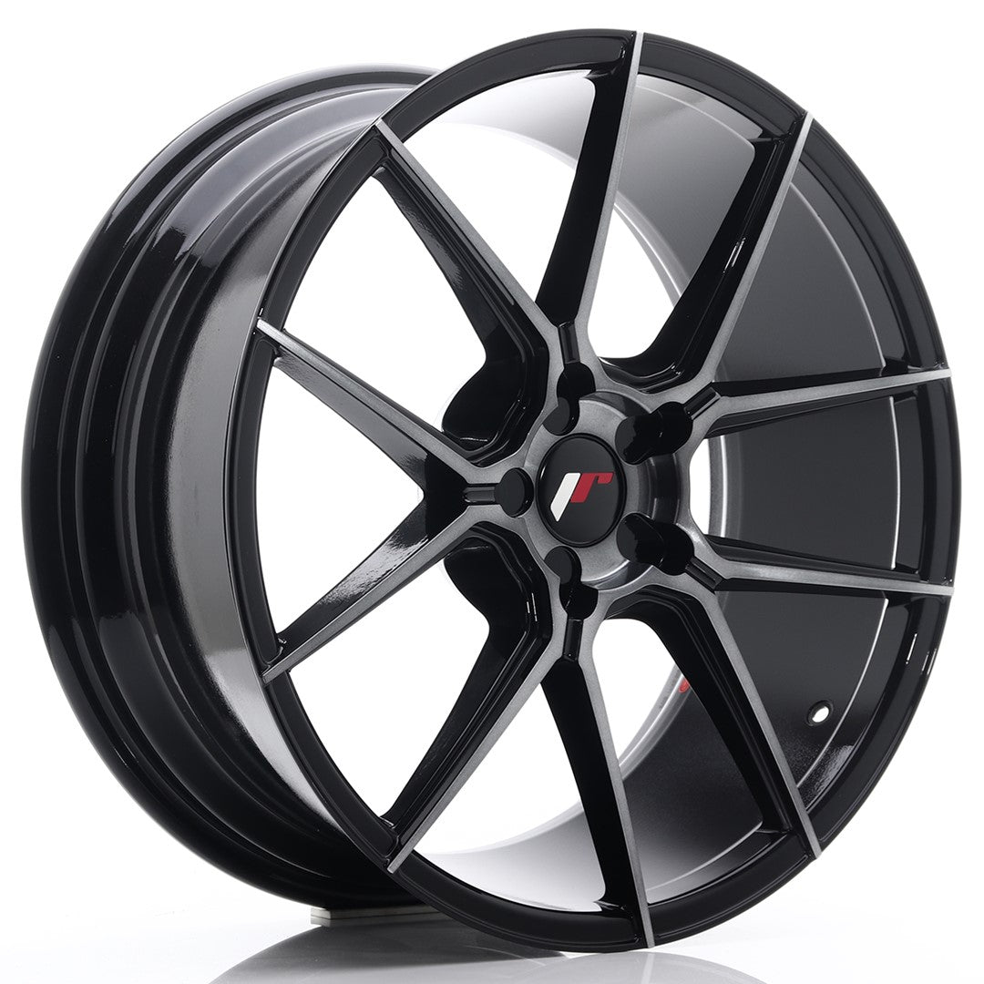 Llanta Japan Racing JR30 20x8,5 ET20-42 5H BLANK Black Brushed w/ Tinted Face