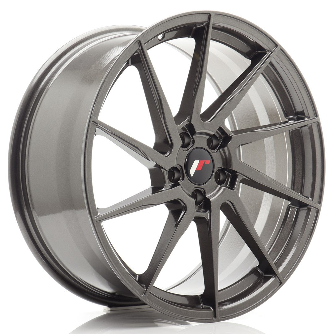 Llanta Japan Racing JR36 20x9 ET35 5x120 Hyper Gray