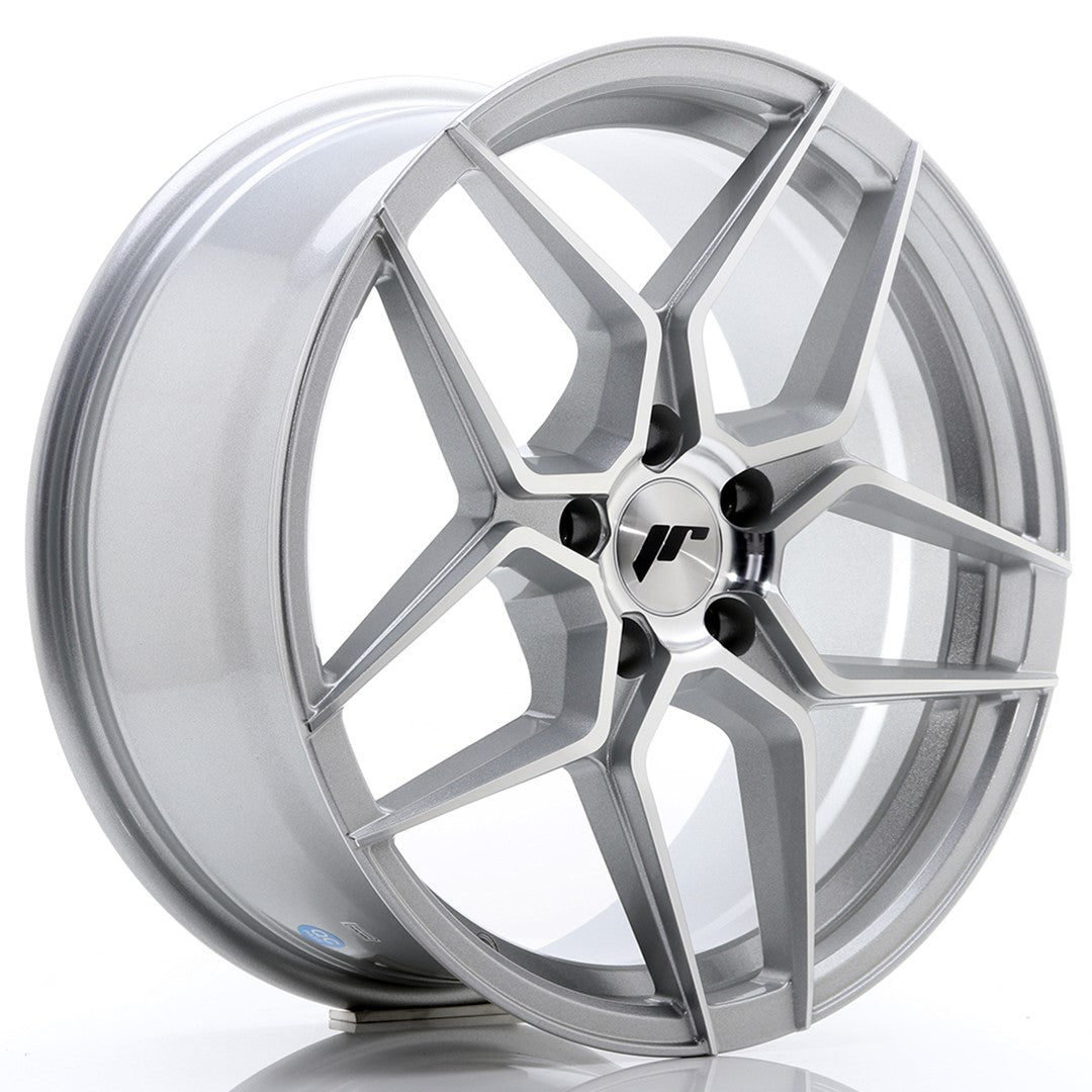 Llanta Japan Racing JR34 18x8 ET42 5x112 Silver Machined Face