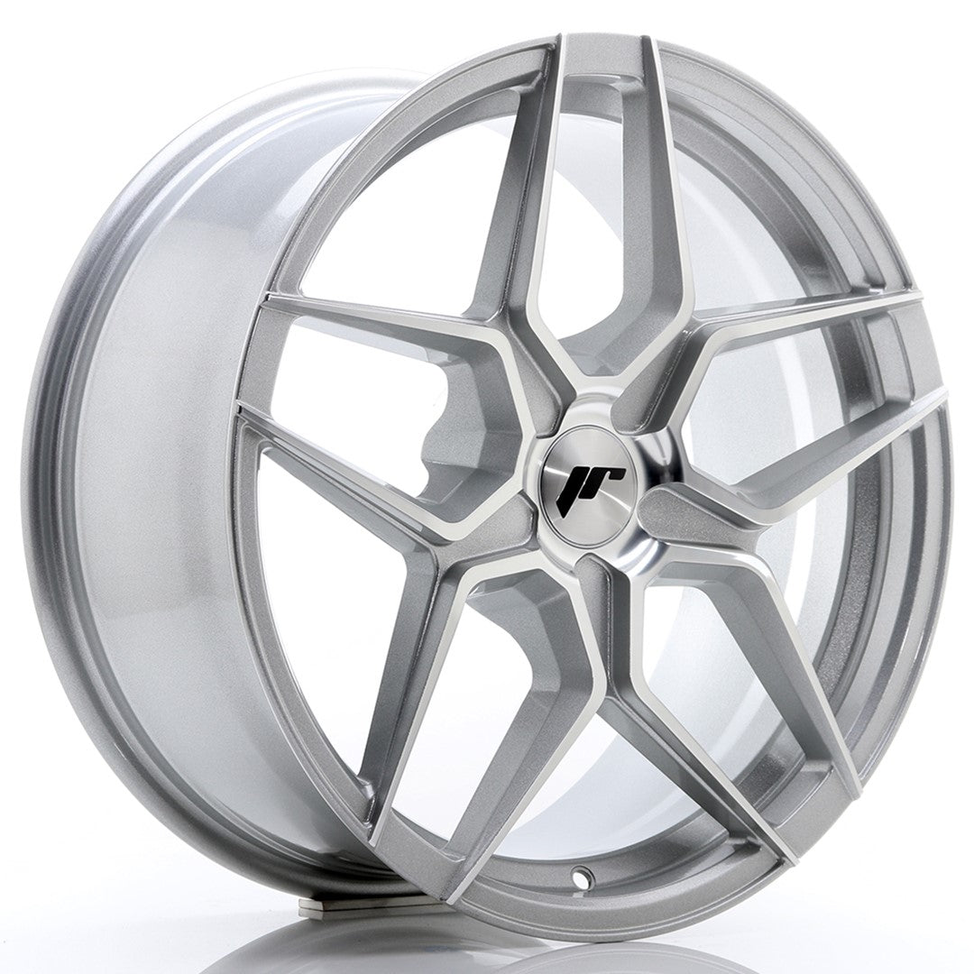 Llanta Japan Racing JR34 18x8 ET20-42 5H BLANK Silver Machined Face
