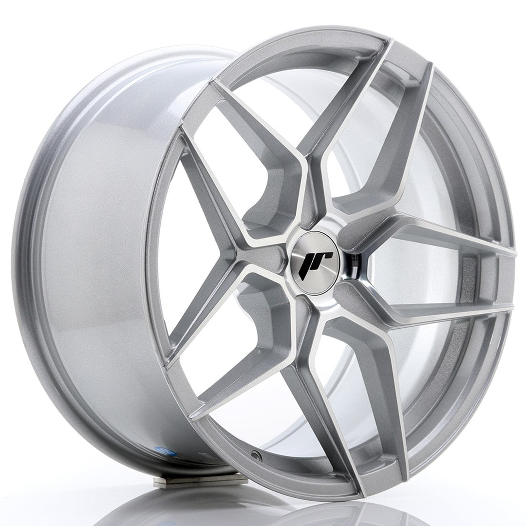 Llanta Japan Racing JR34 18x9 ET20-42 5H BLANK Silver Machined Face