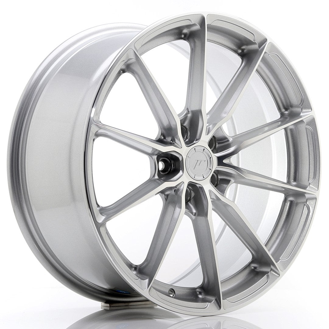 Llanta Japan Racing JR37 19x8,5 ET45 5x112 Silver Machined Face