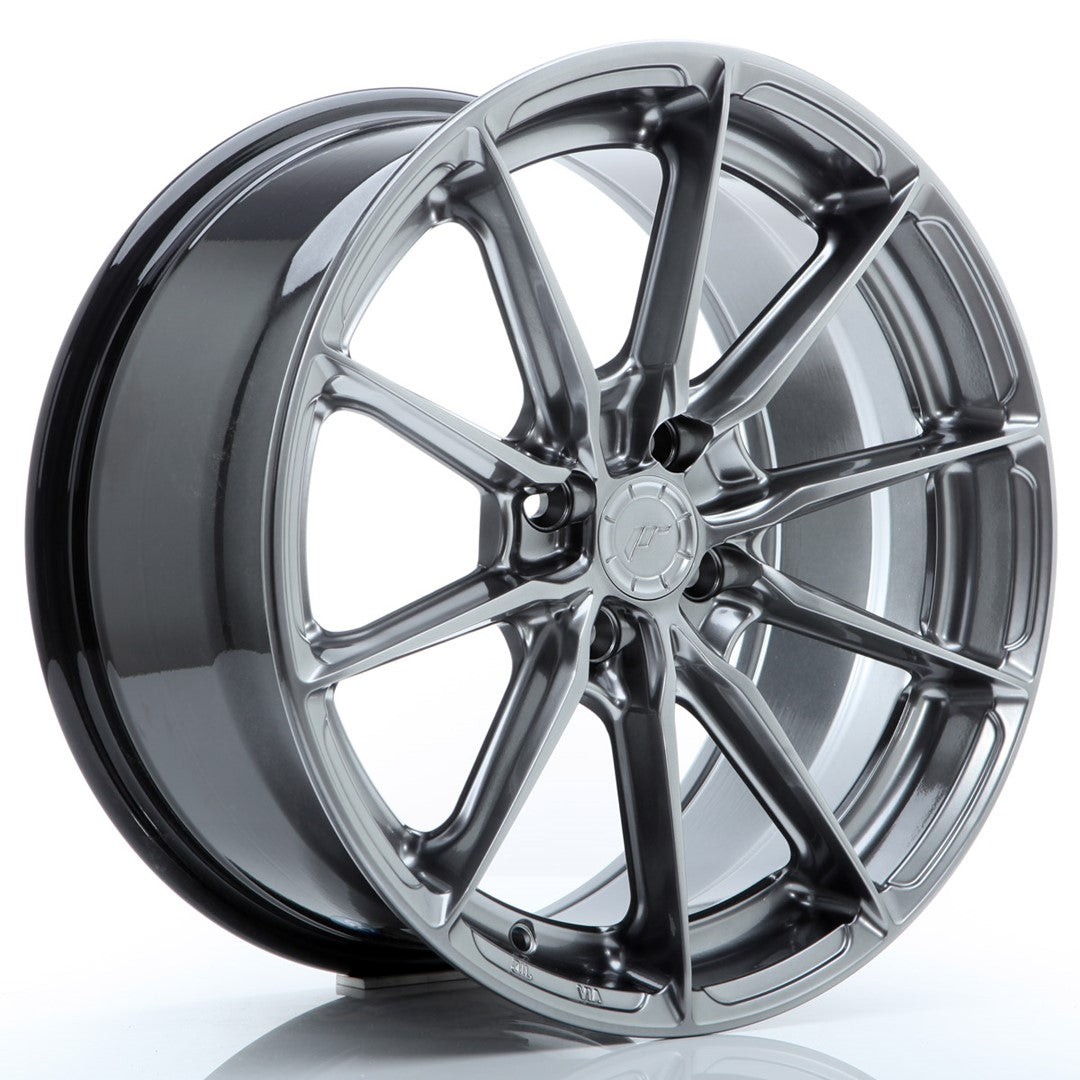 Llanta Japan Racing JR37 17x8 ET40 4x100 Hyper Black