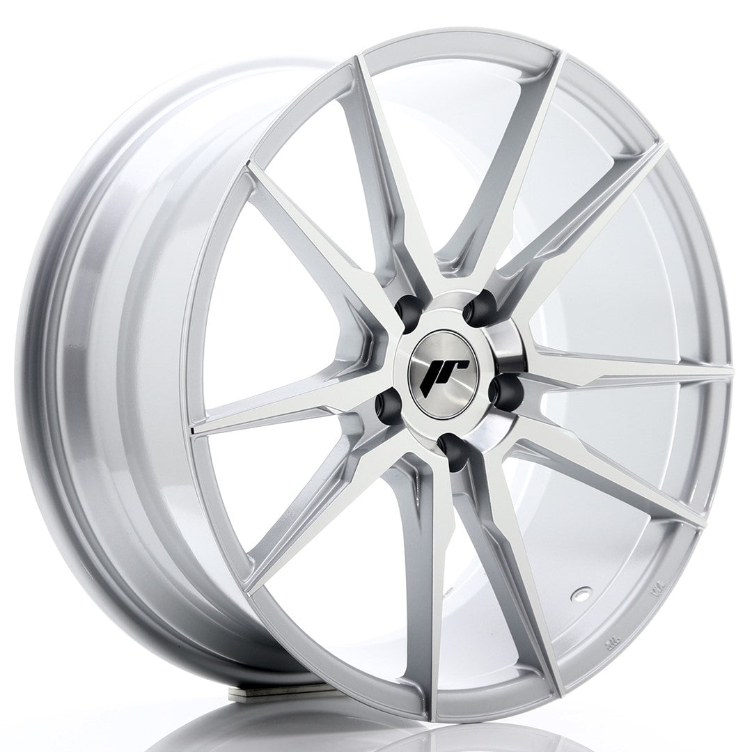 Llanta Japan Racing JR21 19x8,5 ET40 5x114,3 Silver Machined Face