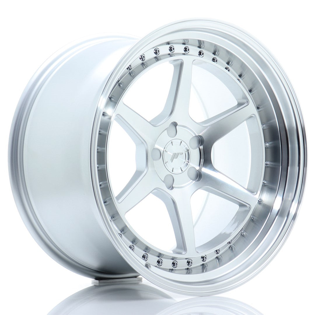 Llanta Japan Racing JR43 19x11 ET0-25 5H BLANK Silver Machined Face
