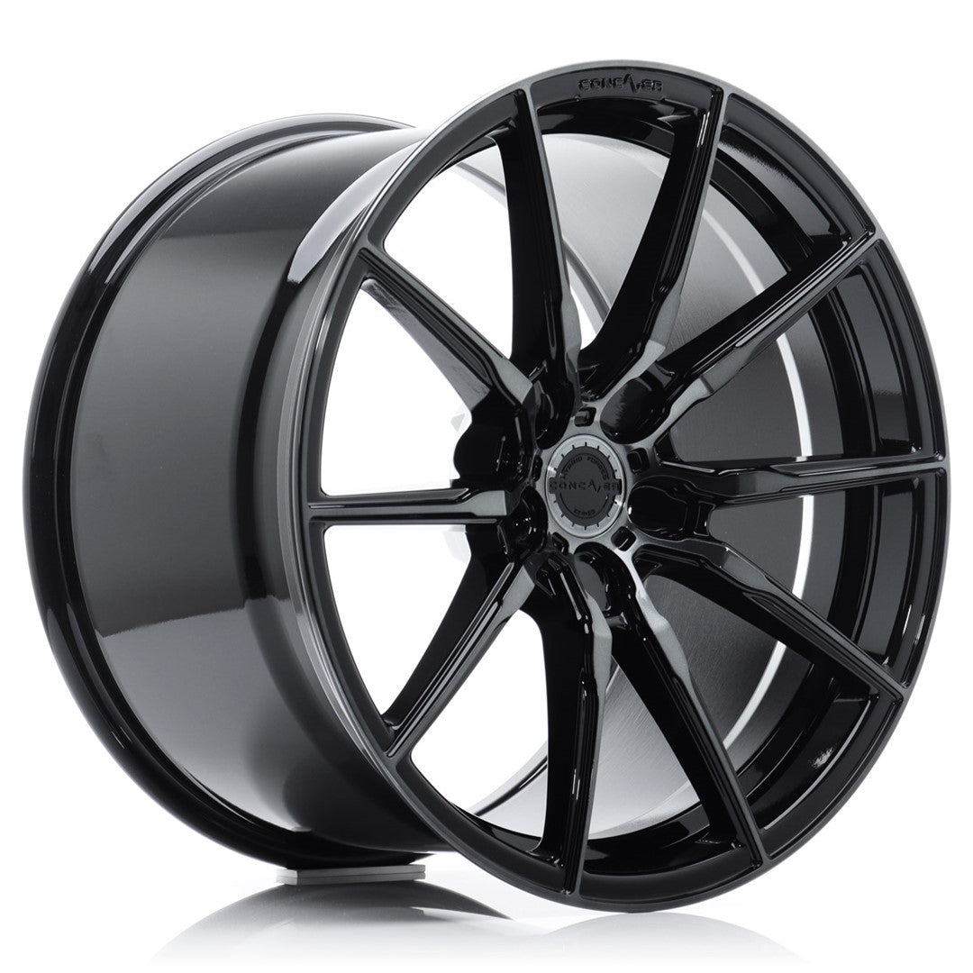Llanta Concaver CVR4 19x8 ET20-40 BLANK Double Tinted Black