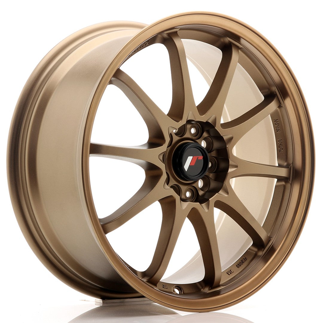Llanta Japan Racing JR5 18x8 ET35 5x100 Dark Anodized Bronze