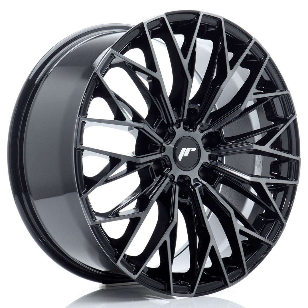 Llanta Japan Racing JRX12 20x9 ET20 6x139.7 Black Machined w/ Tinted Face