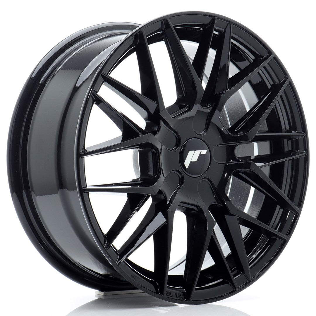 Llanta Japan Racing JR28 16x7 ET20-40 BLANK Gloss Black