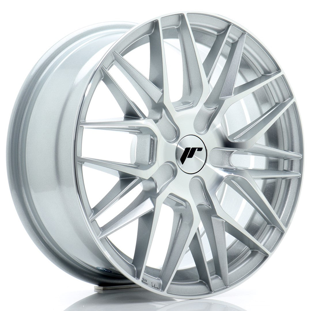 Llanta Japan Racing JR28 16x7 ET20-40 BLANK Silver Machined Face