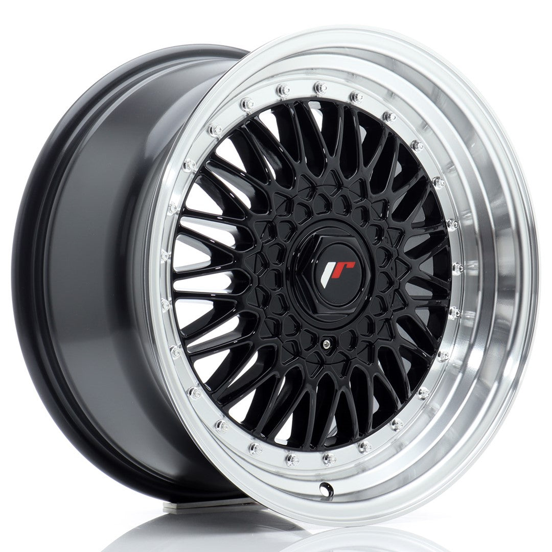Llanta Japan Racing JR9 17x8,5 ET20 5x112/120 Gloss Black w/ Machined Lip