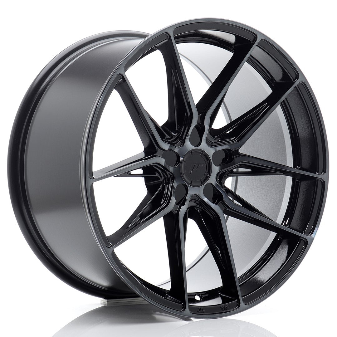 Llanta Japan Racing JR44 19x10 ET15-45 5H BLANK Black Machined w/ Tinted Face