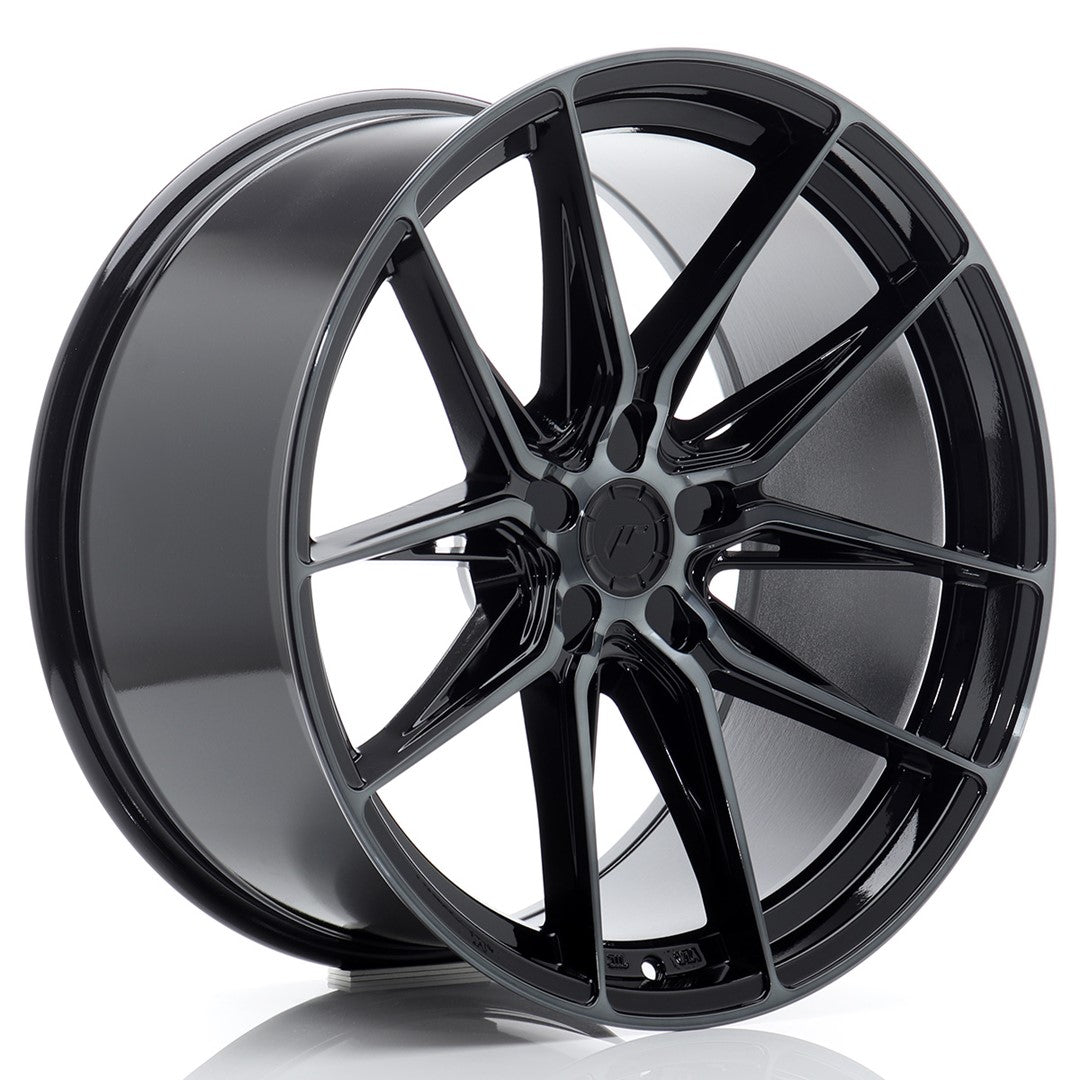 Llanta Japan Racing JR44 20x10 ET15-35 5H BLANK Black Machined w/ Tinted Face