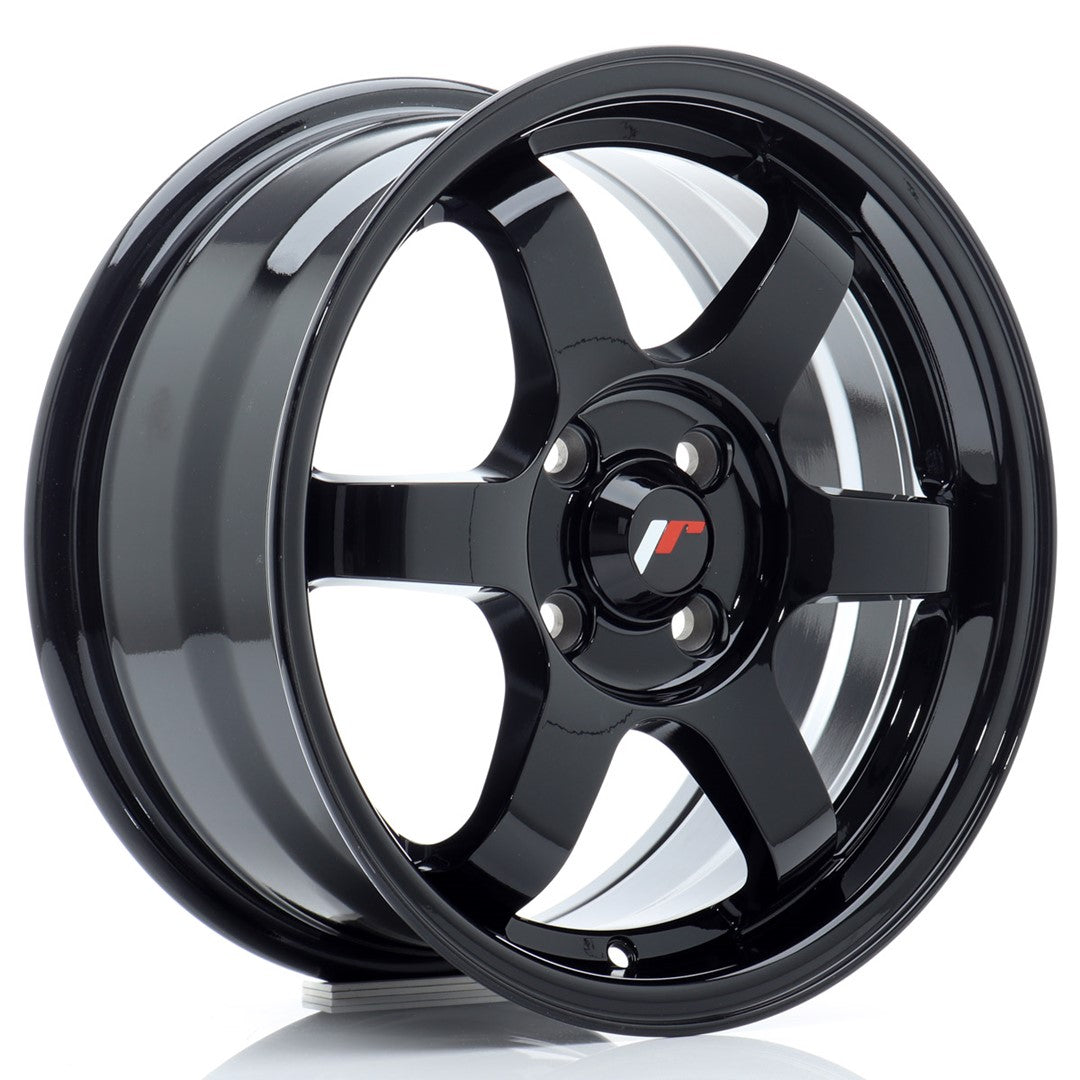Llanta Japan Racing JR3 15x7 ET40 4x100 Gloss Black