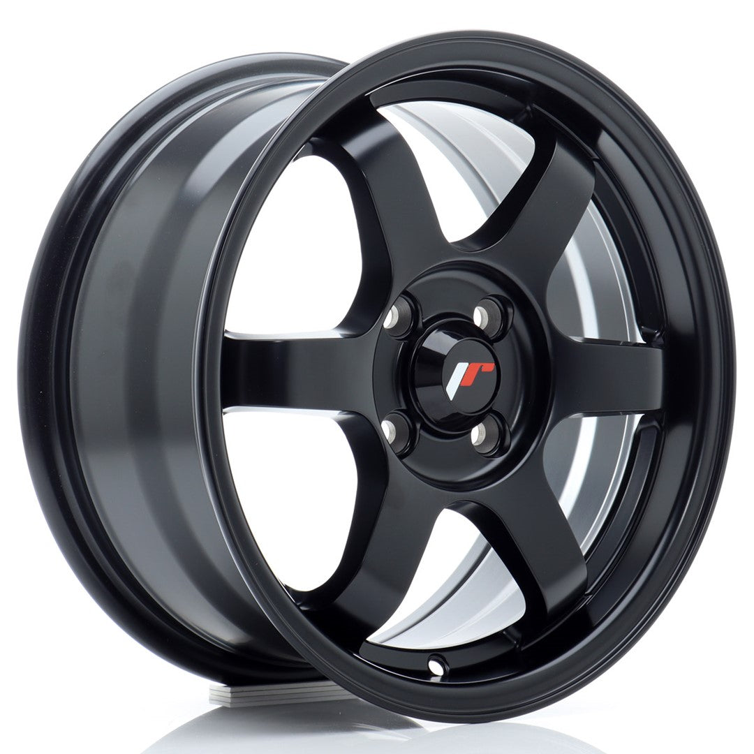 Llanta Japan Racing JR3 15x7 ET25 4x108 Matt Black