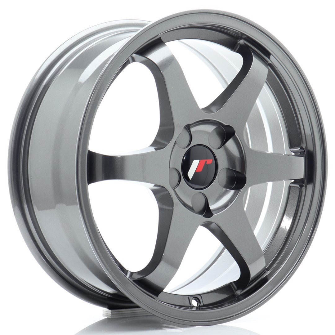 Llanta Japan Racing JR3 17x7 ET20-42 5H BLANK Gun Metal