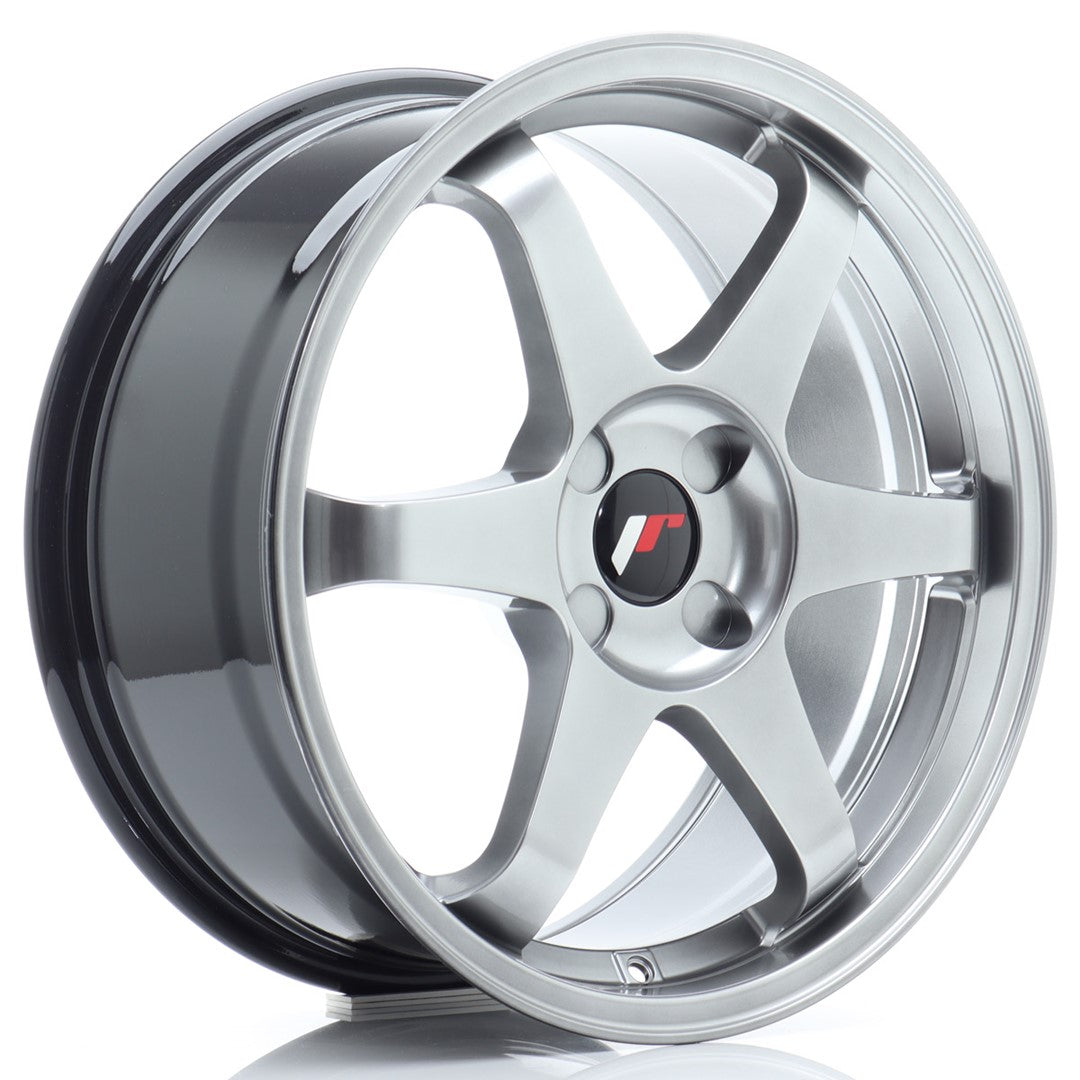Llanta Japan Racing JR3 18x8 ET20-45 4H BLANK Hyper Black